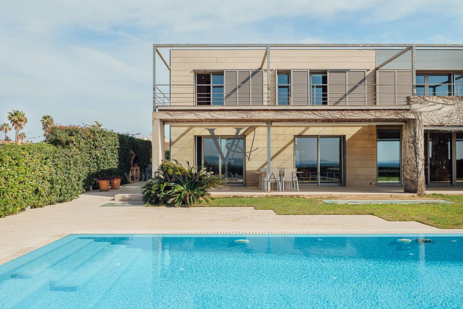 Stunning Contemporary Villa with Exquisite Design, Overlooking the Bay of Palma, ref. VA1012, for sale in Mallorca by Von Anderson Real Estate