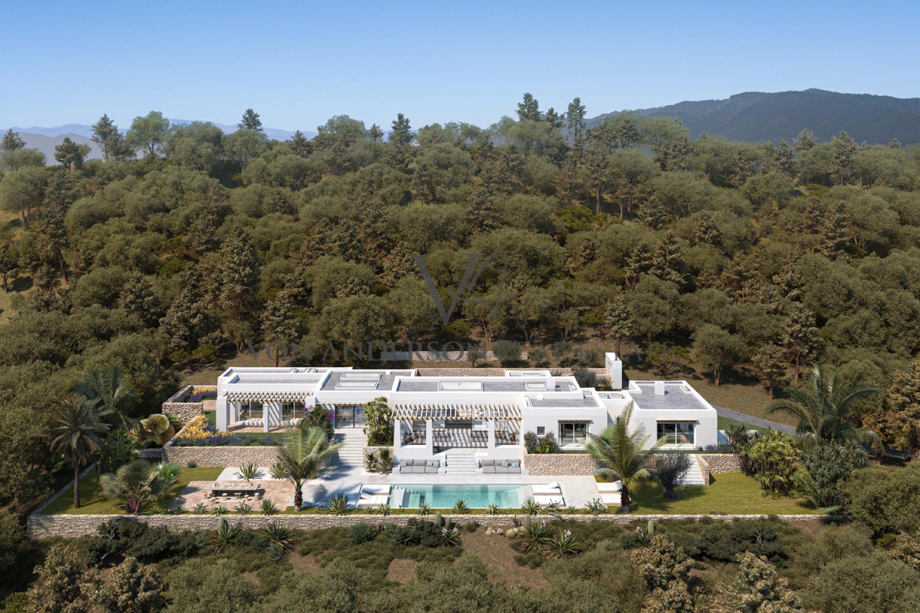 Magnificent Hillside Villa Designed by Renowned Ibiza Architect Blakstad, ref. VA1037, for sale in Ibiza by Von Anderson Real Estate