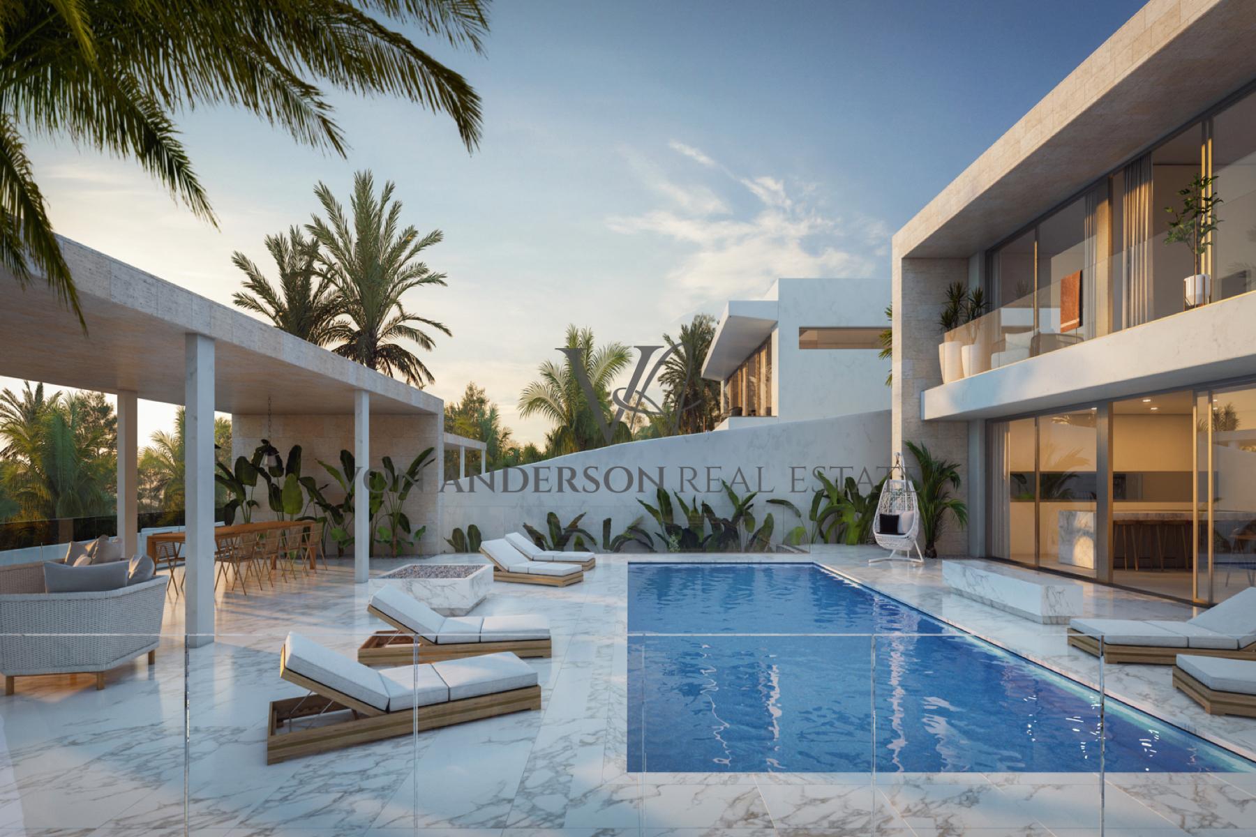 Two Recently Constructed Opulent Villas with Views of the Sea and Formentera, ref. VA1038, for sale in Ibiza by Von Anderson Real Estate