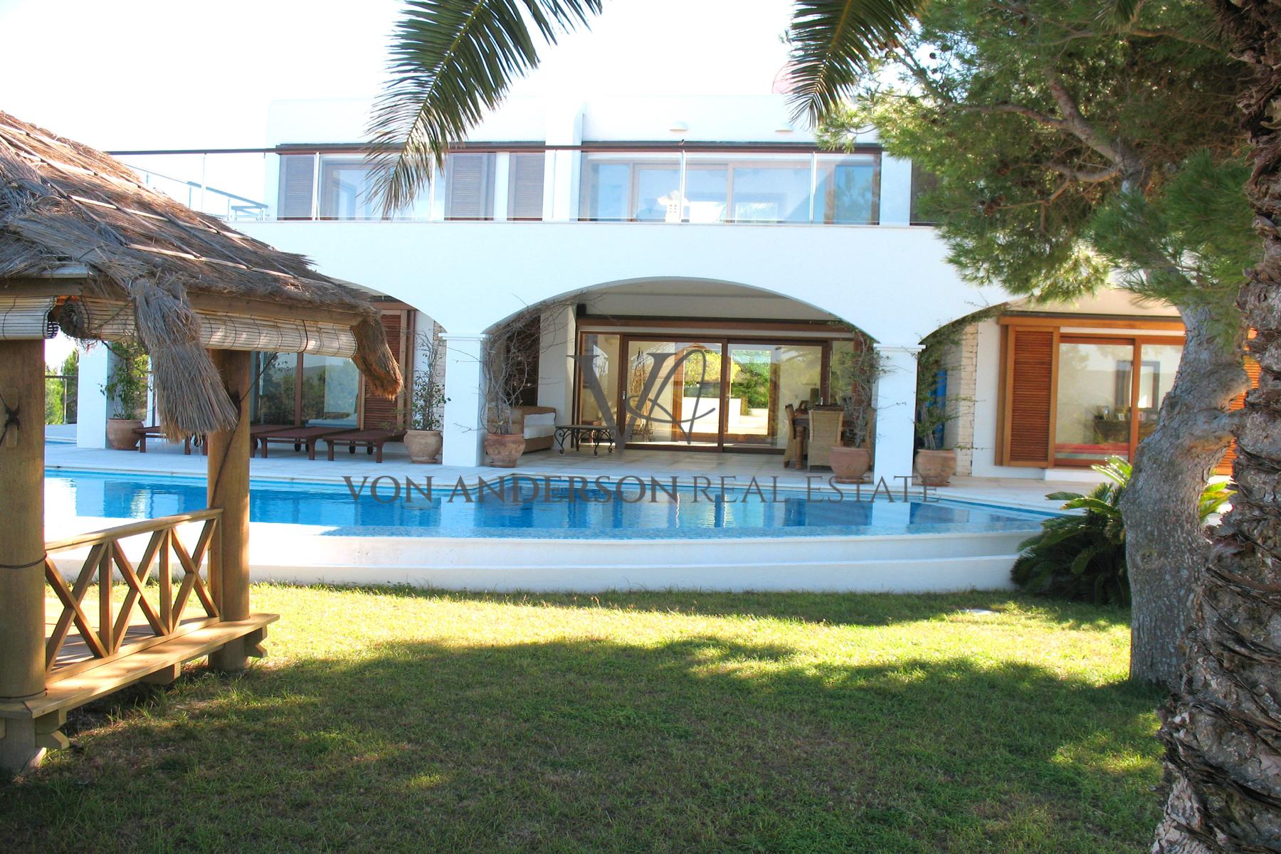 Impressive Hilltop Estate with Tourist License, 360º Panoramic Views and Private Road Access, ref. VA1054, for sale in Ibiza by Von Anderson Real Estate