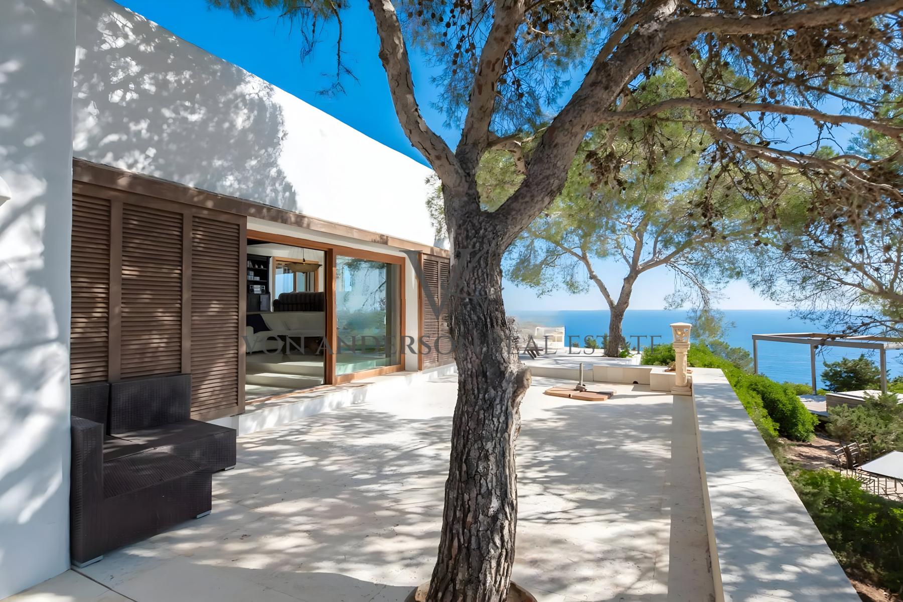 Impressive Hilltop Estate with Tourist License, 360º Panoramic Views and Private Road Access, ref. VA1054, for sale in Ibiza by Von Anderson Real Estate