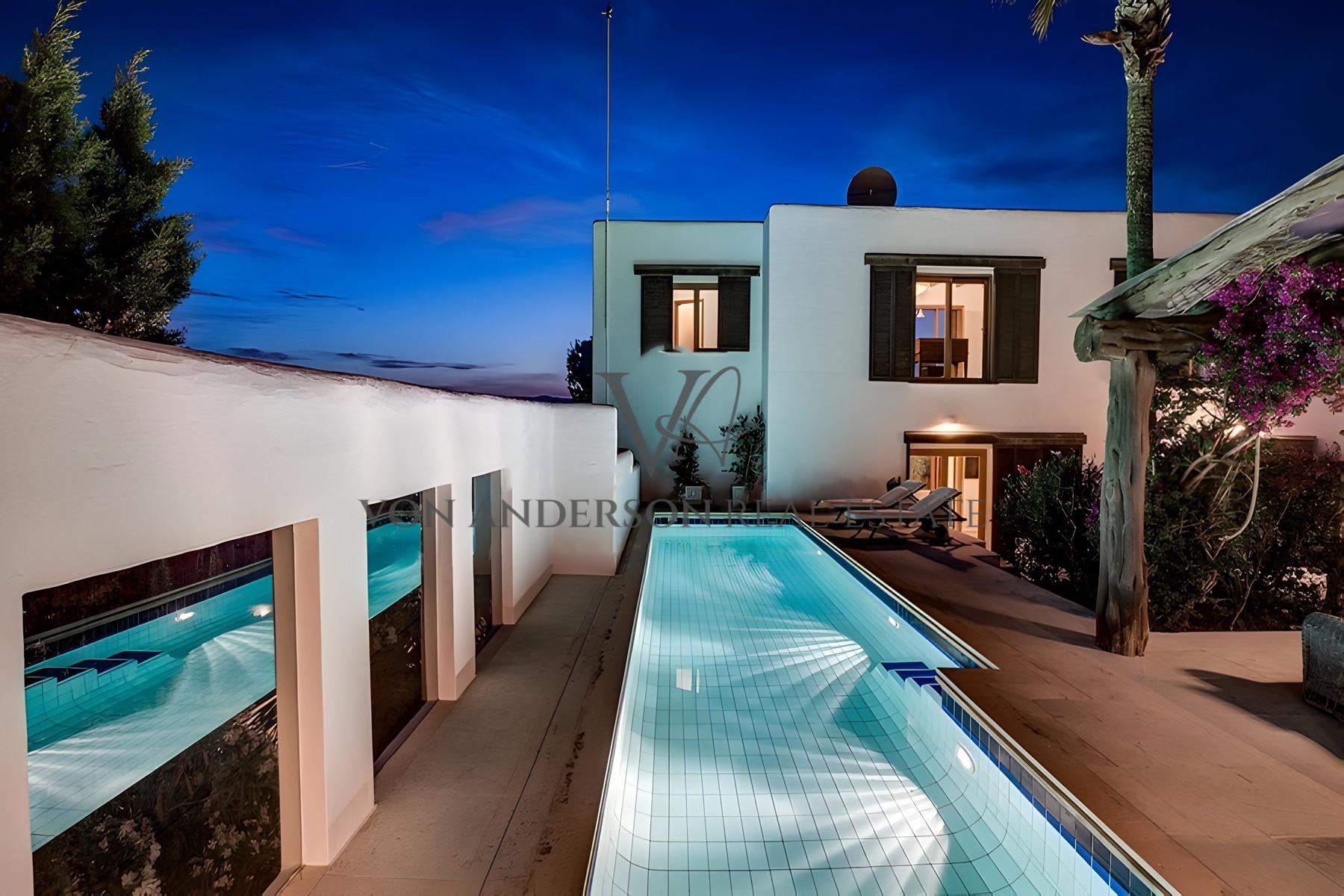 Impressive Hilltop Estate with Tourist License, 360º Panoramic Views and Private Road Access, ref. VA1054, for sale in Ibiza by Von Anderson Real Estate