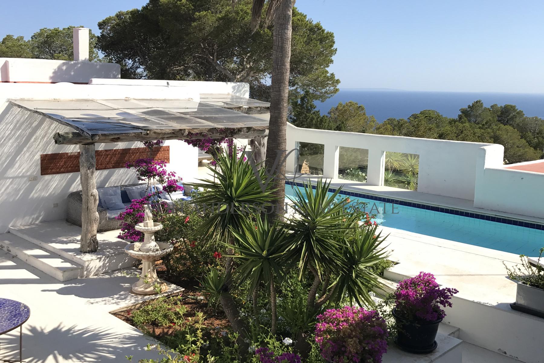 Impressive Hilltop Estate with Tourist License, 360º Panoramic Views and Private Road Access, ref. VA1054, for sale in Ibiza by Von Anderson Real Estate