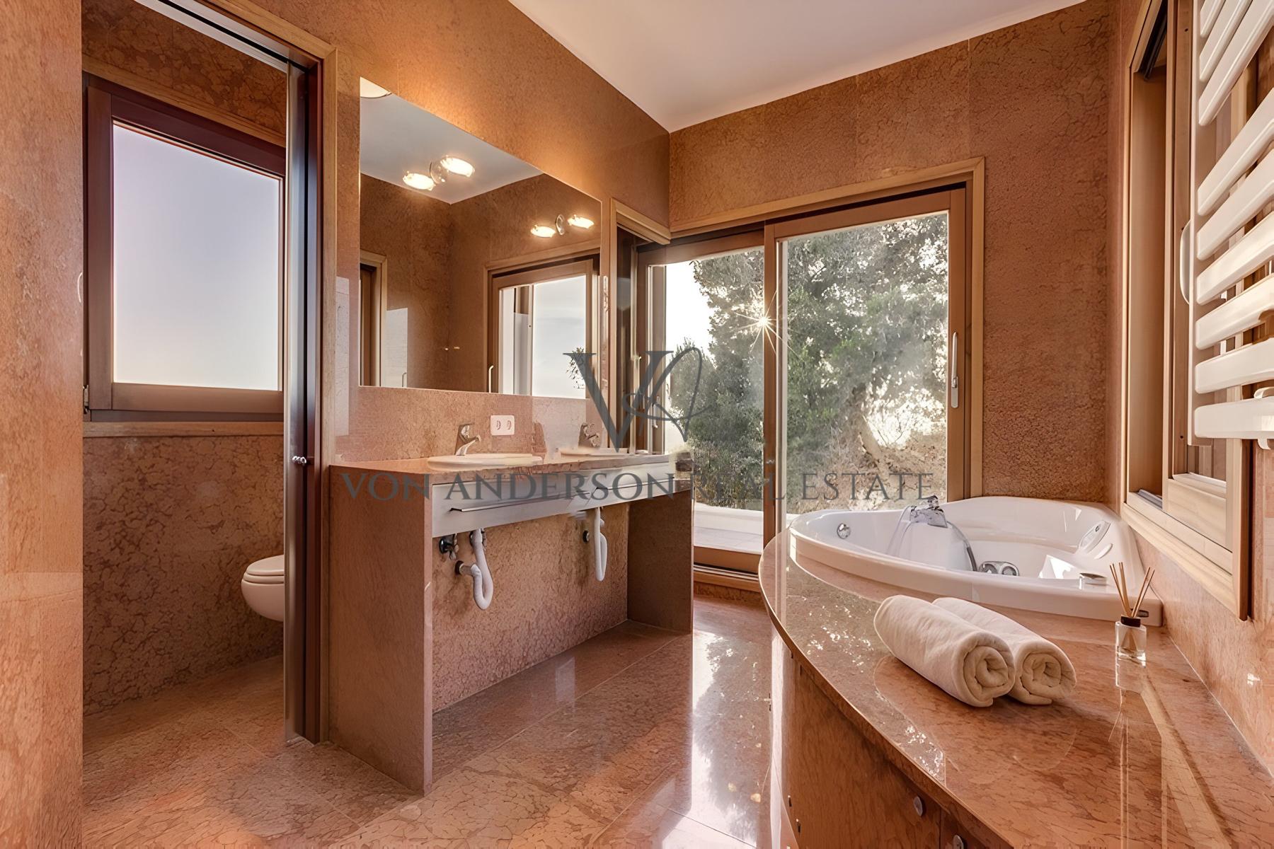 Impressive Hilltop Estate with Tourist License, 360º Panoramic Views and Private Road Access, ref. VA1054, for sale in Ibiza by Von Anderson Real Estate
