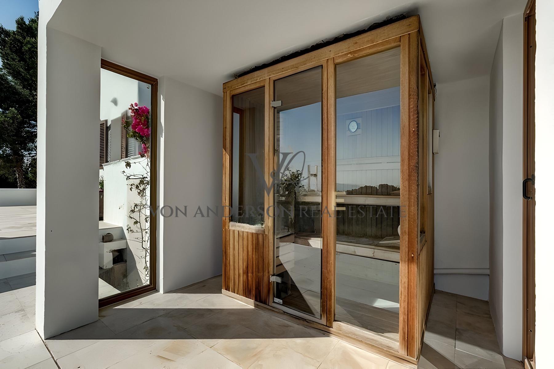 Impressive Hilltop Estate with Tourist License, 360º Panoramic Views and Private Road Access, ref. VA1054, for sale in Ibiza by Von Anderson Real Estate