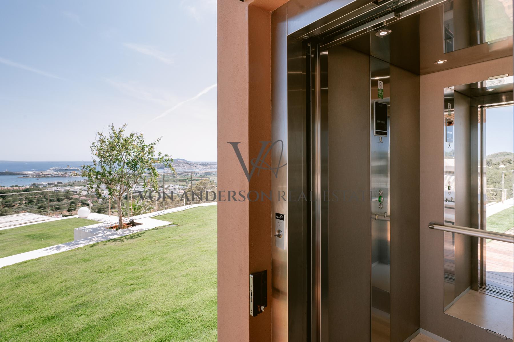 Magnificent Contemporary Villa with Stunning Elevated Views & Private Nightclub, ref. VA1061, for sale in Ibiza by Von Anderson Real Estate