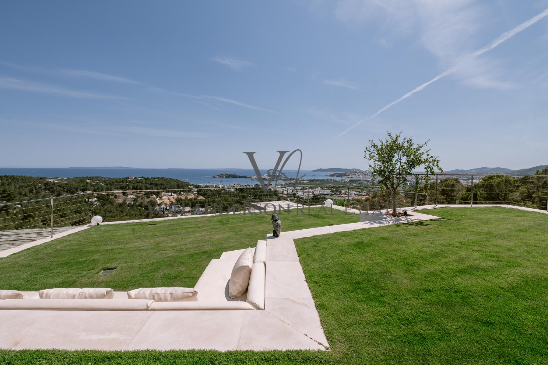 Magnificent Contemporary Villa with Stunning Elevated Views & Private Nightclub, ref. VA1061, for sale in Ibiza by Von Anderson Real Estate