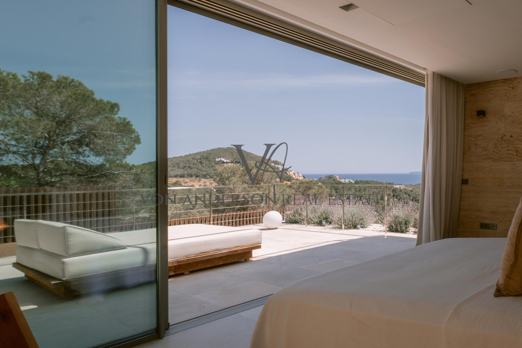 Magnificent Contemporary Villa with Stunning Elevated Views & Private Nightclub, ref. VA1061, for sale in Ibiza by Von Anderson Real Estate