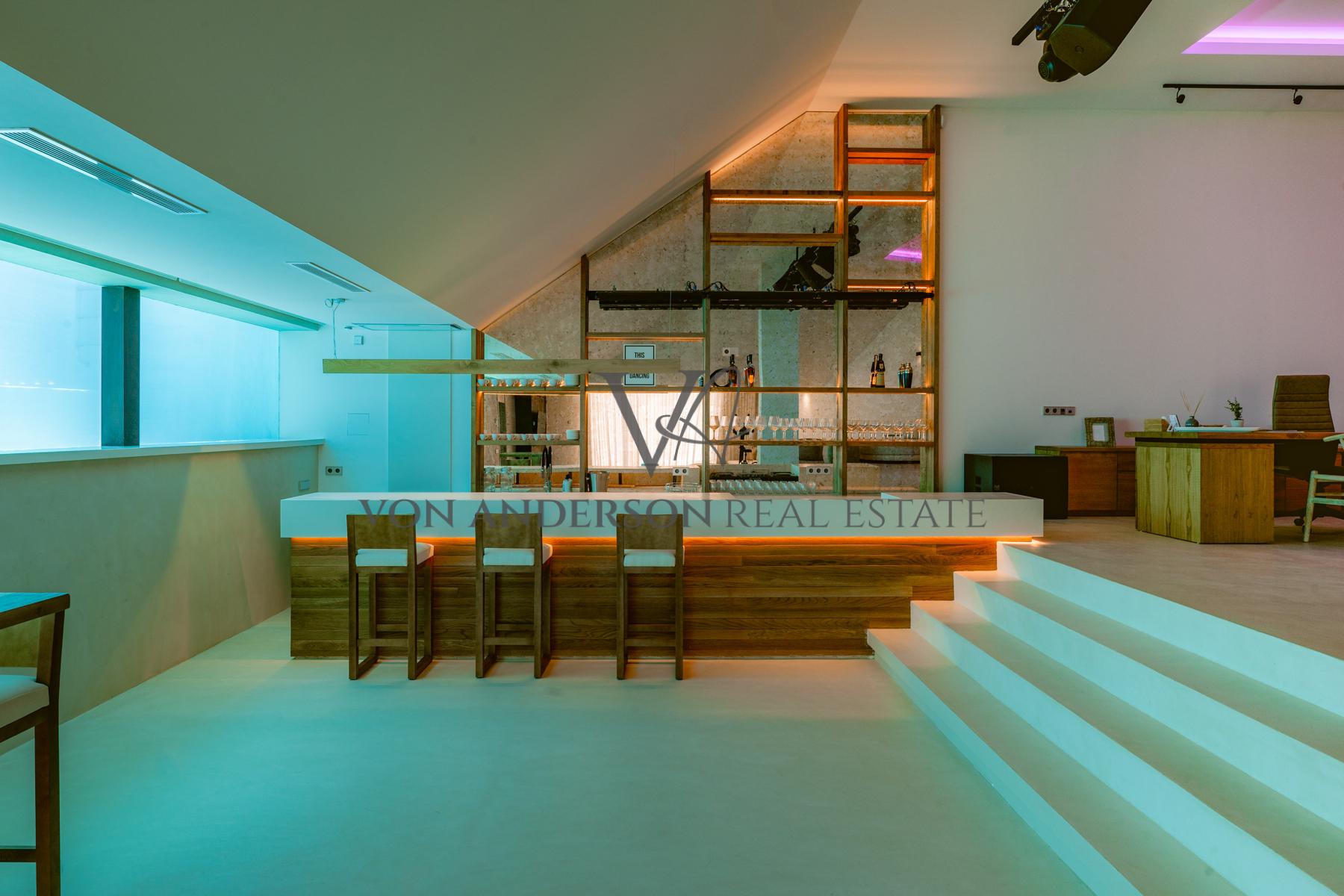 Magnificent Contemporary Villa with Stunning Elevated Views & Private Nightclub, ref. VA1061, for sale in Ibiza by Von Anderson Real Estate
