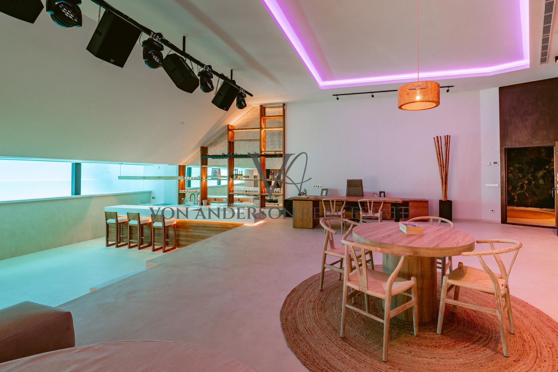 Magnificent Contemporary Villa with Stunning Elevated Views & Private Nightclub, ref. VA1061, for sale in Ibiza by Von Anderson Real Estate