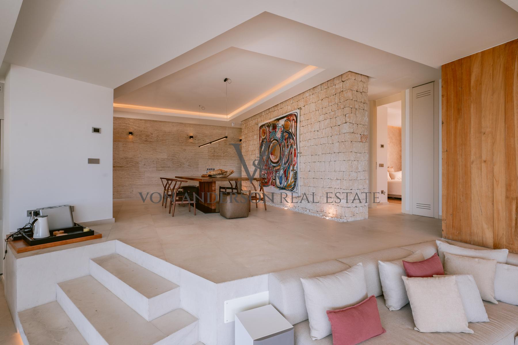 Magnificent Contemporary Villa with Stunning Elevated Views & Private Nightclub, ref. VA1061, for sale in Ibiza by Von Anderson Real Estate